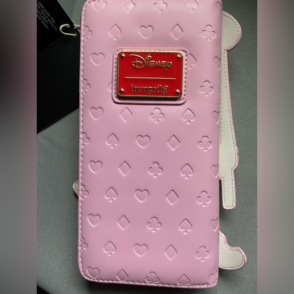 Loungefly | Disney Alice in Wonderland Ace of Hearts Wallet - Picture 8 of 12